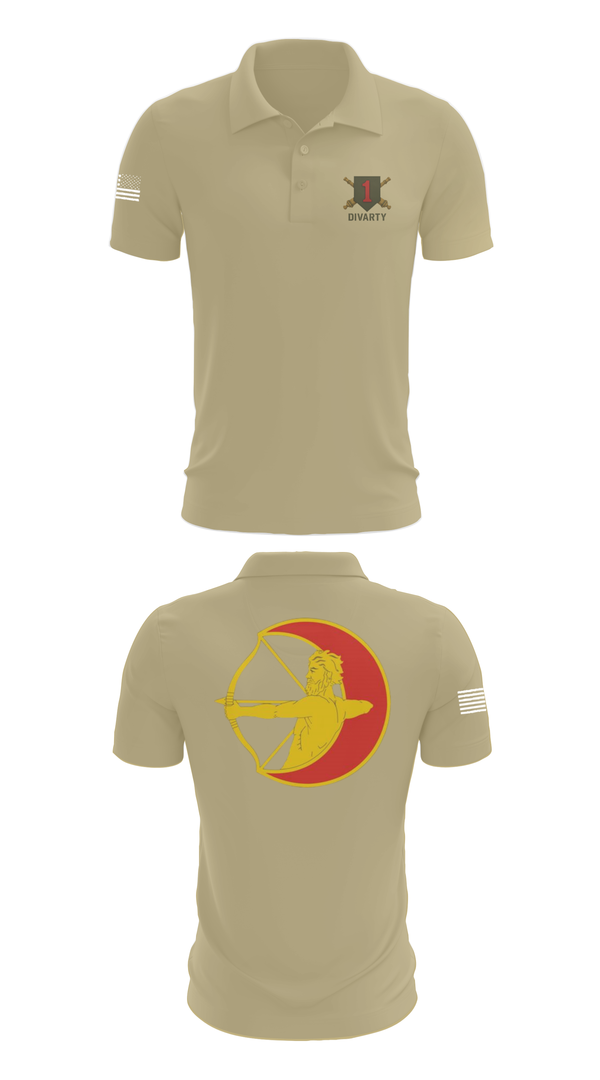 Short Sleeve Performance Polo, 1ID DIVARTY, , Teamtime, Team time, sublimation, custom sports apparel, team uniforms, spirit wear, spiritwear, sports uniforms, custom shirts, team store, custom team store, fundraiser sports, apparel fundraiser