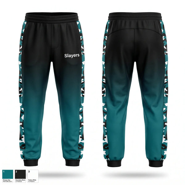 Sweatpants, Slayers, Softball, Teamtime, Team time, sublimation, custom sports apparel, team uniforms, spirit wear, spiritwear, sports uniforms, custom shirts, team store, custom team store, fundraiser sports, apparel fundraiser