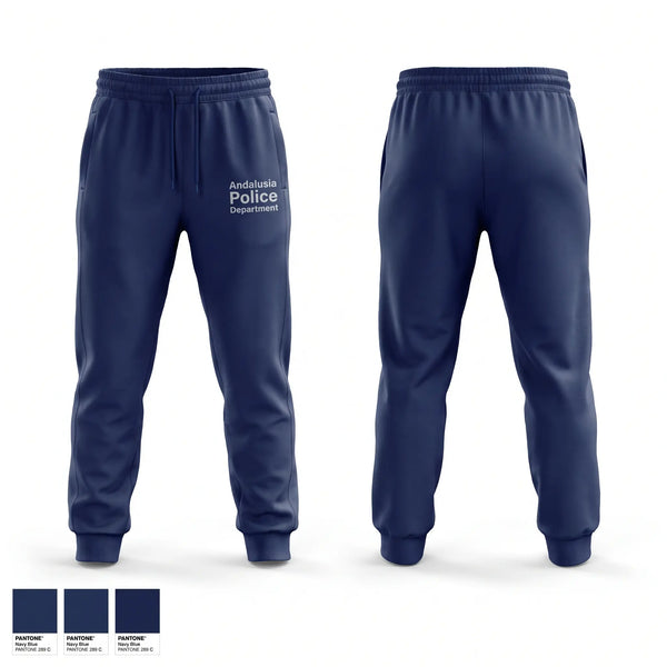 Sweatpants, Andalusia Police Department, Police, Teamtime, Team time, sublimation, custom sports apparel, team uniforms, spirit wear, spiritwear, sports uniforms, custom shirts, team store, custom team store, fundraiser sports, apparel fundraiser