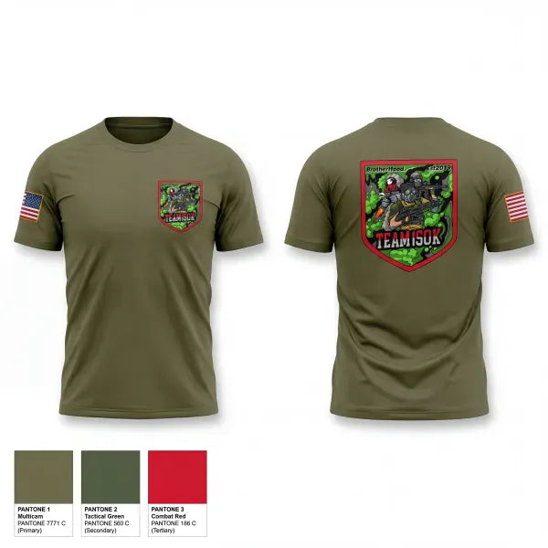Short Sleeve Performance Shirt, 1SOK, Army, Teamtime, Team time, sublimation, custom sports apparel, team uniforms, spirit wear, spiritwear, sports uniforms, custom shirts, team store, custom team store, fundraiser sports, apparel fundraiser