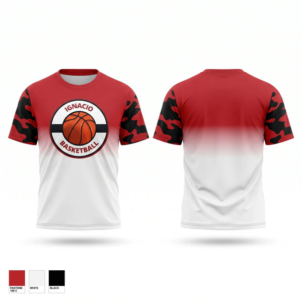 Short Sleeve Performance Shirt, Ignacio Bobcats, Men's Basketball, Teamtime, Team time, sublimation, custom sports apparel, team uniforms, spirit wear, spiritwear, sports uniforms, custom shirts, team store, custom team store, fundraiser sports, apparel fundraiser