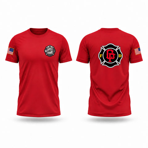 Short Sleeve Performance Shirt, CPC PASADENA, Fire Department, Teamtime, Team time, sublimation, custom sports apparel, team uniforms, spirit wear, spiritwear, sports uniforms, custom shirts, team store, custom team store, fundraiser sports, apparel fundraiser