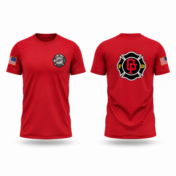 Short Sleeve Performance Shirt, CPC PASADENA, Fire Department, Teamtime, Team time, sublimation, custom sports apparel, team uniforms, spirit wear, spiritwear, sports uniforms, custom shirts, team store, custom team store, fundraiser sports, apparel fundraiser