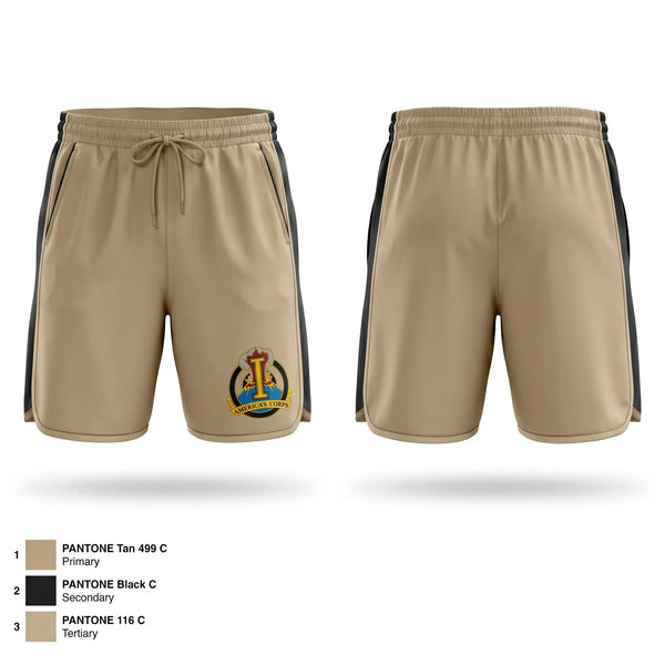 Athletic Shorts With Pockets, Henry H. Lind NCO Academy, Army, Teamtime, Team time, sublimation, custom sports apparel, team uniforms, spirit wear, spiritwear, sports uniforms, custom shirts, team store, custom team store, fundraiser sports, apparel fundraiser