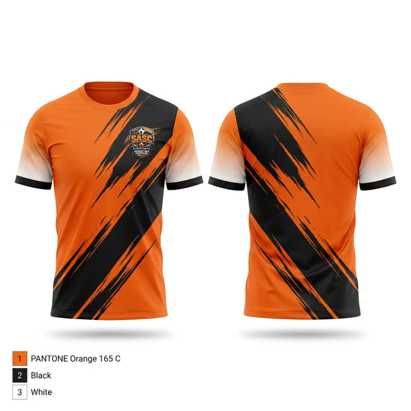 Soft Poly Tee Cotton Like Feel, SASC, Women's Soccer, Teamtime, Team time, sublimation, custom sports apparel, team uniforms, spirit wear, spiritwear, sports uniforms, custom shirts, team store, custom team store, fundraiser sports, apparel fundraiser
