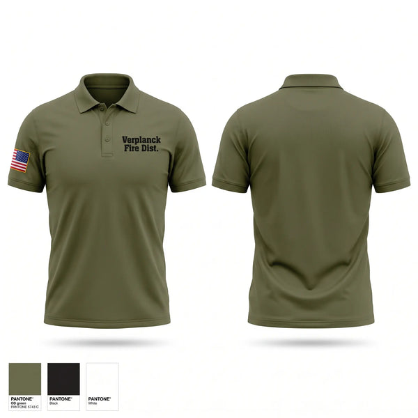 Short Sleeve Performance Polo, Verplanck Fire Dist, Fire Department, Teamtime, Team time, sublimation, custom sports apparel, team uniforms, spirit wear, spiritwear, sports uniforms, custom shirts, team store, custom team store, fundraiser sports, apparel fundraiser