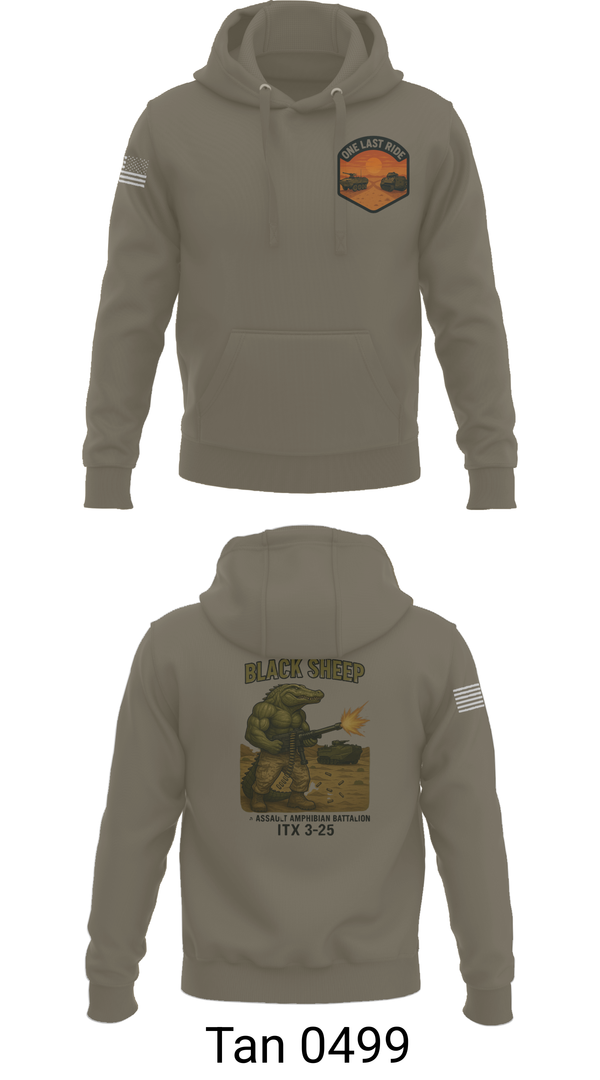 Hoodie, 4th Assault Amphibian Battalion, Company B, , Teamtime, Team time, sublimation, custom sports apparel, team uniforms, spirit wear, spiritwear, sports uniforms, custom shirts, team store, custom team store, fundraiser sports, apparel fundraiser
