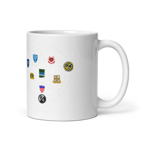 80th TC, TTC-Dix 36888553 White Glossy Mug - Medium