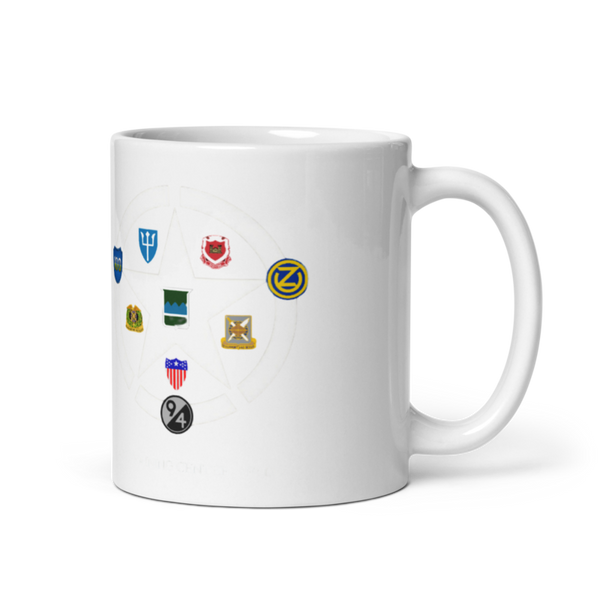 80th TC, TTC-Dix 36888553 White Glossy Mug - Medium