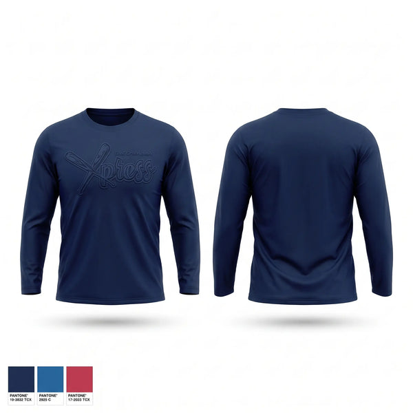 Long Sleeve Performance Shirt, EG Xpress, Softball, Teamtime, Team time, sublimation, custom sports apparel, team uniforms, spirit wear, spiritwear, sports uniforms, custom shirts, team store, custom team store, fundraiser sports, apparel fundraiser