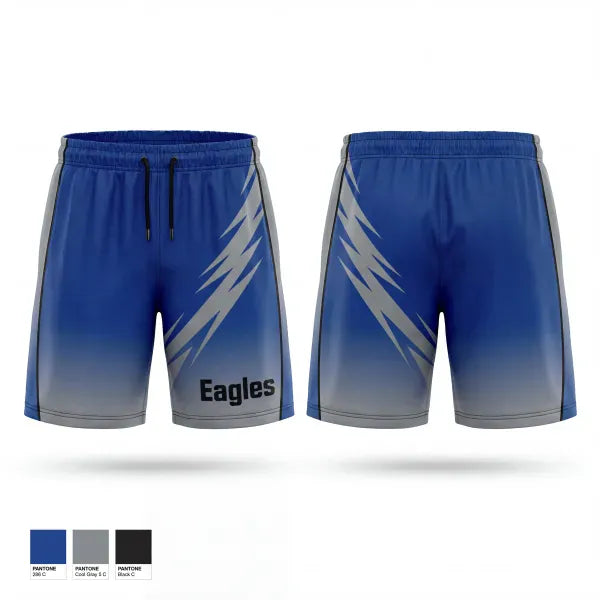 Athletic Shorts With Pockets, Eagles, Men's Basketball, Teamtime, Team time, sublimation, custom sports apparel, team uniforms, spirit wear, spiritwear, sports uniforms, custom shirts, team store, custom team store, fundraiser sports, apparel fundraiser