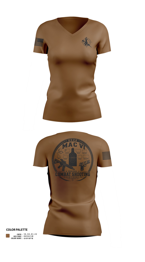 Womens Short Sleeve Vneck Shirt, SARTS, National Guard, Teamtime, Team time, sublimation, custom sports apparel, team uniforms, spirit wear, spiritwear, sports uniforms, custom shirts, team store, custom team store, fundraiser sports, apparel fundraiser