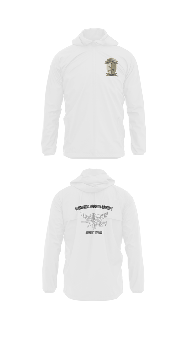 Windbreaker, Cocke County Newport Swat, Police, Teamtime, Team time, sublimation, custom sports apparel, team uniforms, spirit wear, spiritwear, sports uniforms, custom shirts, team store, custom team store, fundraiser sports, apparel fundraiser