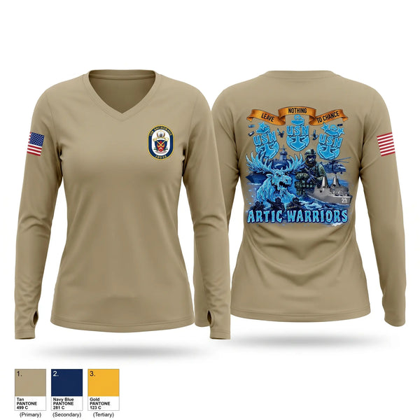 Womens Long Sleeve Vneck Shirt, LPD 23, Navy, Teamtime, Team time, sublimation, custom sports apparel, team uniforms, spirit wear, spiritwear, sports uniforms, custom shirts, team store, custom team store, fundraiser sports, apparel fundraiser
