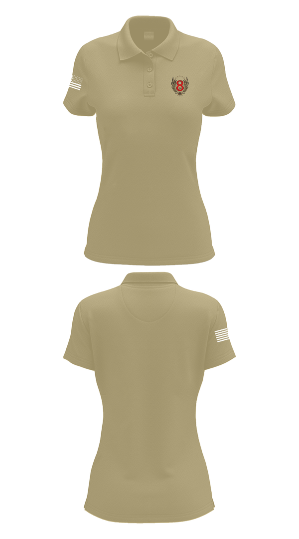 Womens Short Sleeve Performance Polo, Section 8, , Teamtime, Team time, sublimation, custom sports apparel, team uniforms, spirit wear, spiritwear, sports uniforms, custom shirts, team store, custom team store, fundraiser sports, apparel fundraiser