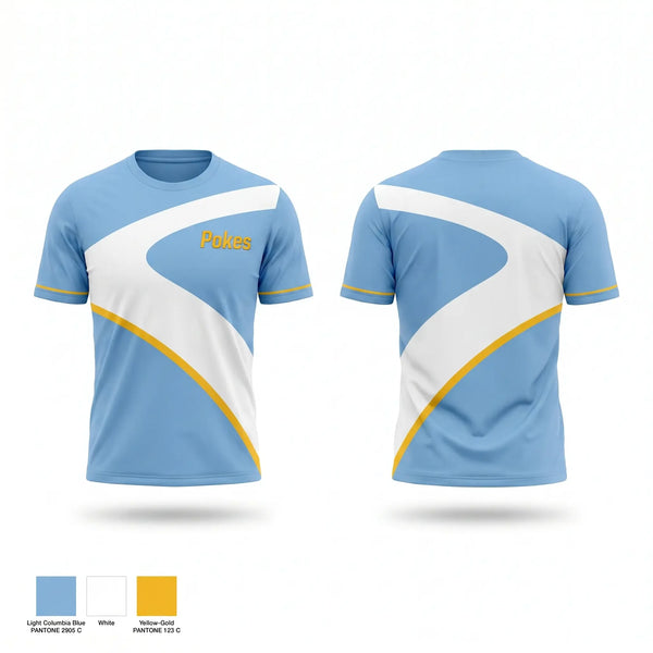 Short Sleeve Performance Shirt, Pokes, Baseball, Teamtime, Team time, sublimation, custom sports apparel, team uniforms, spirit wear, spiritwear, sports uniforms, custom shirts, team store, custom team store, fundraiser sports, apparel fundraiser