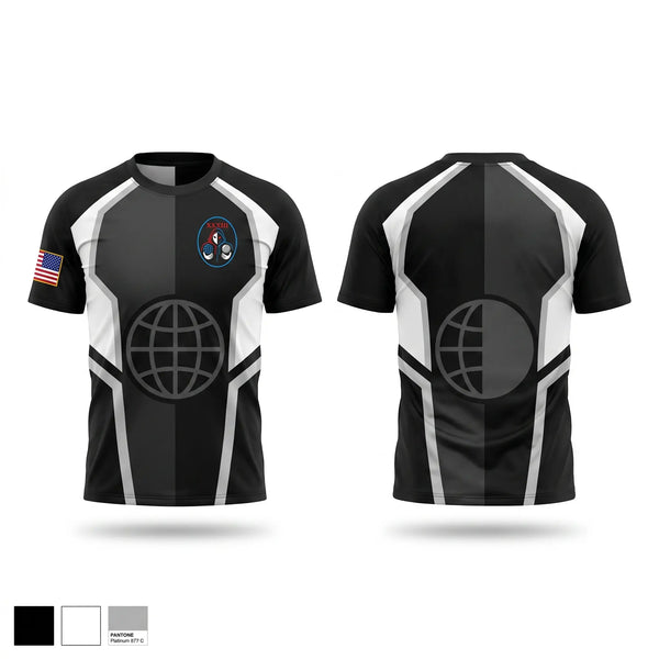 Short Sleeve Performance Shirt, 33D Range & Aggressor Squadron, Space Force, Teamtime, Team time, sublimation, custom sports apparel, team uniforms, spirit wear, spiritwear, sports uniforms, custom shirts, team store, custom team store, fundraiser sports, apparel fundraiser