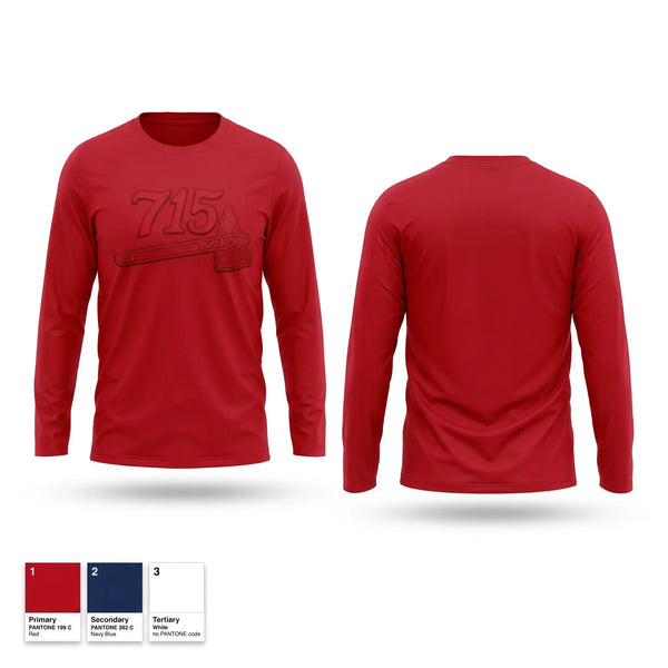 Long Sleeve Performance Shirt, 715 Hammers, Baseball, Teamtime, Team time, sublimation, custom sports apparel, team uniforms, spirit wear, spiritwear, sports uniforms, custom shirts, team store, custom team store, fundraiser sports, apparel fundraiser