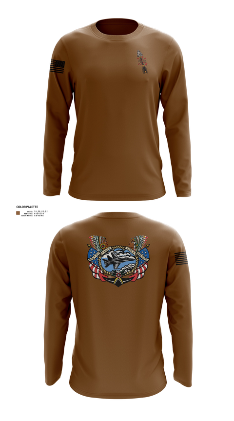 Long Sleeve Performance Shirt, VFA-87 FCPOA, Navy, Teamtime, Team time, sublimation, custom sports apparel, team uniforms, spirit wear, spiritwear, sports uniforms, custom shirts, team store, custom team store, fundraiser sports, apparel fundraiser