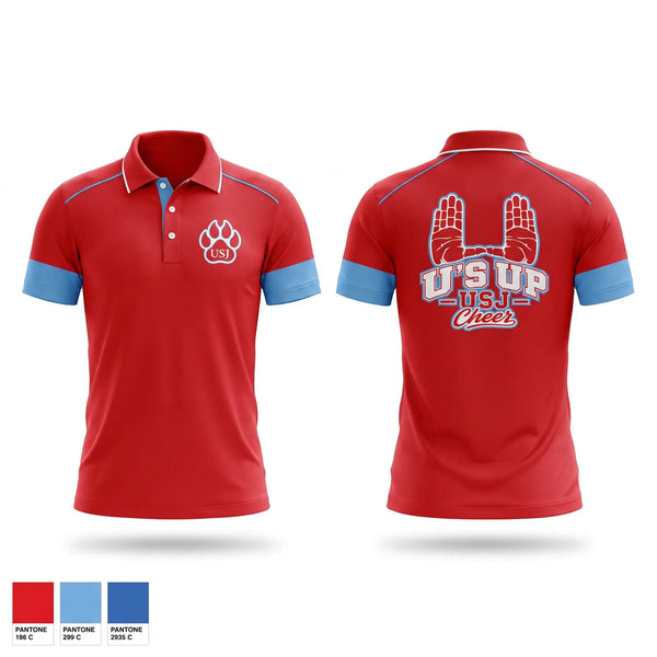 Short Sleeve Performance Polo, USJ Bruins, Spirit Store, Teamtime, Team time, sublimation, custom sports apparel, team uniforms, spirit wear, spiritwear, sports uniforms, custom shirts, team store, custom team store, fundraiser sports, apparel fundraiser