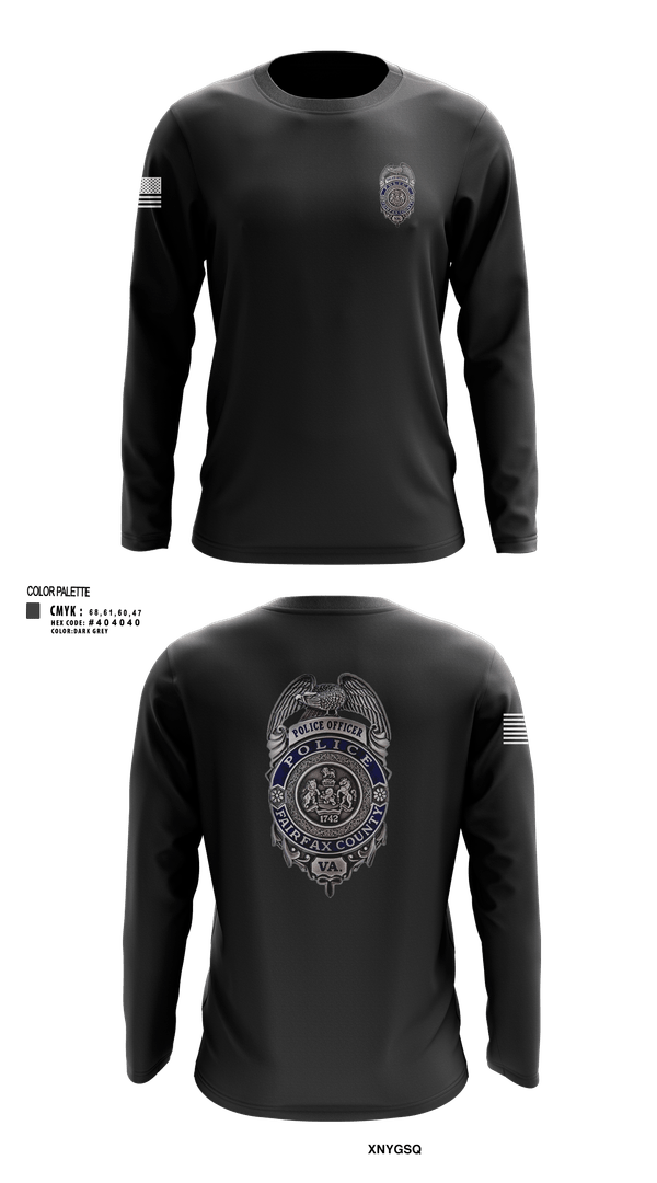 Long Sleeve Performance Shirt, Reston Midnights B Squad, Police, Teamtime, Team time, sublimation, custom sports apparel, team uniforms, spirit wear, spiritwear, sports uniforms, custom shirts, team store, custom team store, fundraiser sports, apparel fundraiser