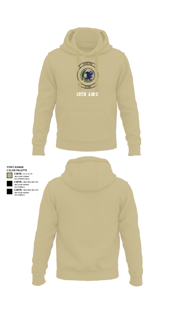 Hoodie, 16th amu, Air Force, Teamtime, Team time, sublimation, custom sports apparel, team uniforms, spirit wear, spiritwear, sports uniforms, custom shirts, team store, custom team store, fundraiser sports, apparel fundraiser