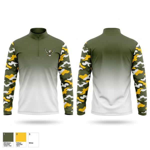 Quarter Zip Jacket, Eagles, Men's Soccer, Teamtime, Team time, sublimation, custom sports apparel, team uniforms, spirit wear, spiritwear, sports uniforms, custom shirts, team store, custom team store, fundraiser sports, apparel fundraiser