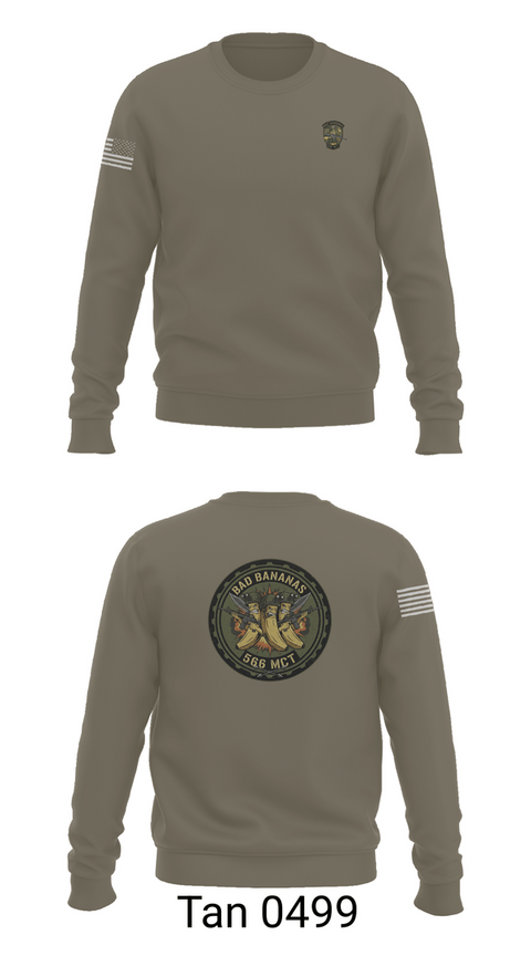 Crew Neck Sweatshirt, 566 MCT, Army, Teamtime, Team time, sublimation, custom sports apparel, team uniforms, spirit wear, spiritwear, sports uniforms, custom shirts, team store, custom team store, fundraiser sports, apparel fundraiser