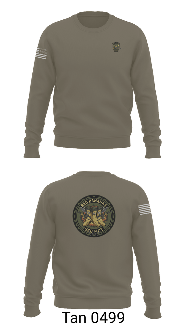 Crew Neck Sweatshirt, 566 MCT, Army, Teamtime, Team time, sublimation, custom sports apparel, team uniforms, spirit wear, spiritwear, sports uniforms, custom shirts, team store, custom team store, fundraiser sports, apparel fundraiser