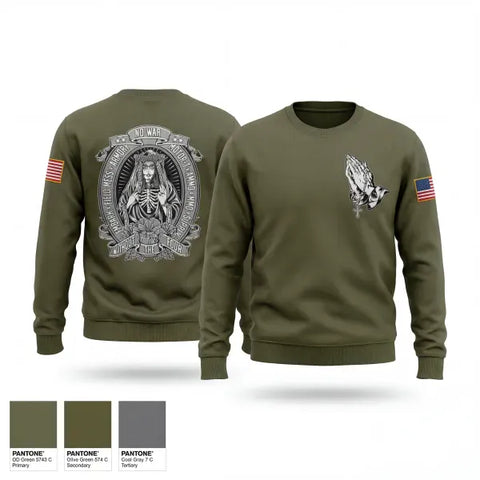 Crew Neck Sweatshirt, V1/1, Marines, Teamtime, Team time, sublimation, custom sports apparel, team uniforms, spirit wear, spiritwear, sports uniforms, custom shirts, team store, custom team store, fundraiser sports, apparel fundraiser