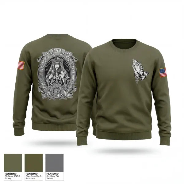 Crew Neck Sweatshirt, V1/1, Marines, Teamtime, Team time, sublimation, custom sports apparel, team uniforms, spirit wear, spiritwear, sports uniforms, custom shirts, team store, custom team store, fundraiser sports, apparel fundraiser