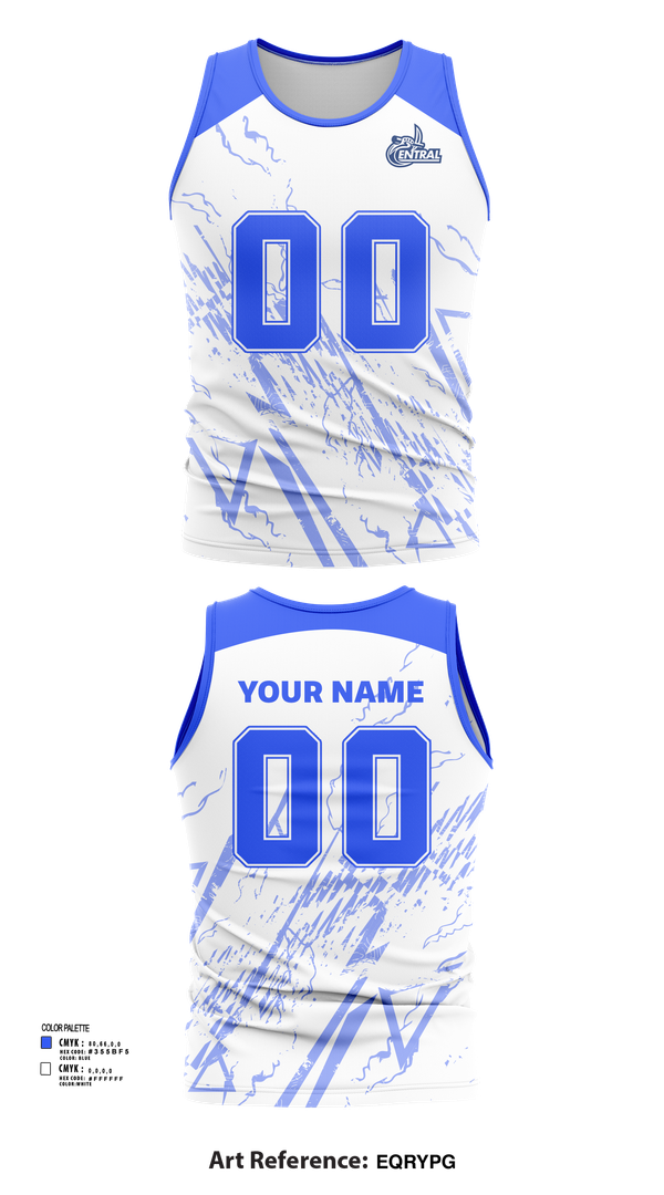 Tank Top, R-S Central Hilltoppers Volleyball, Women's Volleyball, Teamtime, Team time, sublimation, custom sports apparel, team uniforms, spirit wear, spiritwear, sports uniforms, custom shirts, team store, custom team store, fundraiser sports, apparel fundraiser