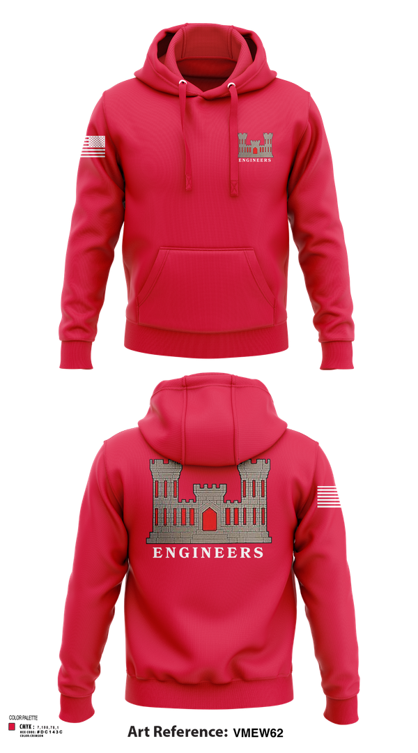 Hoodie, 817th engineer sapper, , Teamtime, Team time, sublimation, custom sports apparel, team uniforms, spirit wear, spiritwear, sports uniforms, custom shirts, team store, custom team store, fundraiser sports, apparel fundraiser