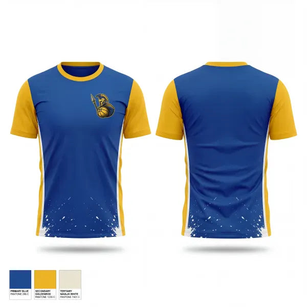 Short Sleeve Performance Shirt, Broome Street Academy Warriors, Men's Basketball, Teamtime, Team time, sublimation, custom sports apparel, team uniforms, spirit wear, spiritwear, sports uniforms, custom shirts, team store, custom team store, fundraiser sports, apparel fundraiser