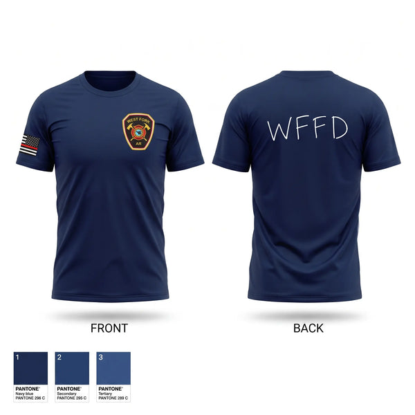 Short Sleeve Performance Shirt, West Fork Fire Department, Fire Department, Teamtime, Team time, sublimation, custom sports apparel, team uniforms, spirit wear, spiritwear, sports uniforms, custom shirts, team store, custom team store, fundraiser sports, apparel fundraiser