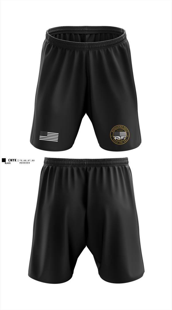 Athletic Shorts With Pockets, Berkshire RECC, Police, Teamtime, Team time, sublimation, custom sports apparel, team uniforms, spirit wear, spiritwear, sports uniforms, custom shirts, team store, custom team store, fundraiser sports, apparel fundraiser