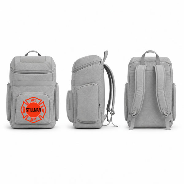 Gear Bag, Stillman Fire, Fire Department, Teamtime, Team time, sublimation, custom sports apparel, team uniforms, spirit wear, spiritwear, sports uniforms, custom shirts, team store, custom team store, fundraiser sports, apparel fundraiser