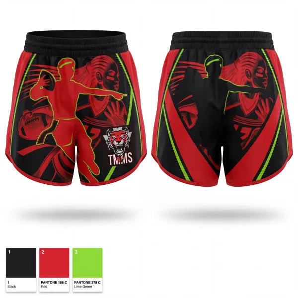 Womens Shorts, Tigers, , Teamtime, Team time, sublimation, custom sports apparel, team uniforms, spirit wear, spiritwear, sports uniforms, custom shirts, team store, custom team store, fundraiser sports, apparel fundraiser