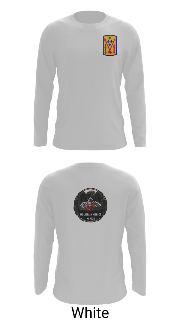 Long Sleeve Performance Shirt, 11th MDB, Army, Teamtime, Team time, sublimation, custom sports apparel, team uniforms, spirit wear, spiritwear, sports uniforms, custom shirts, team store, custom team store, fundraiser sports, apparel fundraiser