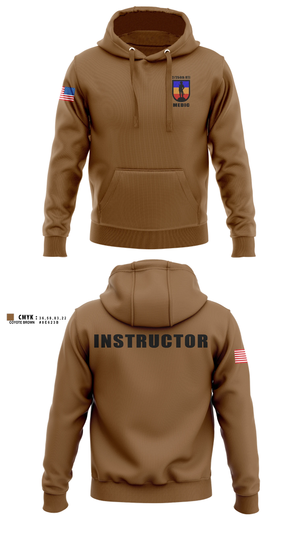 Hoodie, 2/254 RTI, Army, Teamtime, Team time, sublimation, custom sports apparel, team uniforms, spirit wear, spiritwear, sports uniforms, custom shirts, team store, custom team store, fundraiser sports, apparel fundraiser