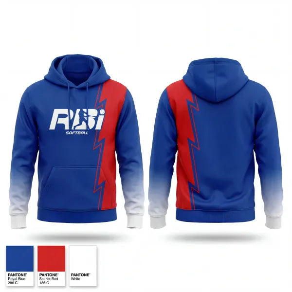 Hoodie, RBI, Softball, Teamtime, Team time, sublimation, custom sports apparel, team uniforms, spirit wear, spiritwear, sports uniforms, custom shirts, team store, custom team store, fundraiser sports, apparel fundraiser