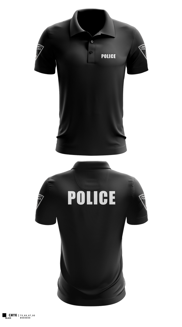Short Sleeve Performance Polo, LPD, Police, Teamtime, Team time, sublimation, custom sports apparel, team uniforms, spirit wear, spiritwear, sports uniforms, custom shirts, team store, custom team store, fundraiser sports, apparel fundraiser