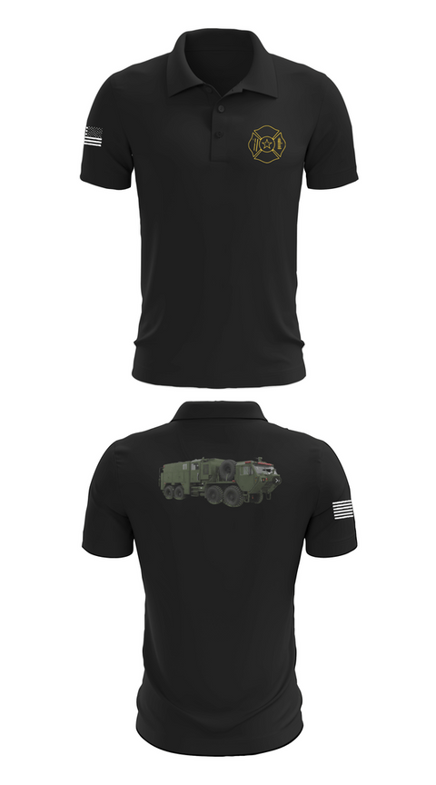 Short Sleeve Performance Polo, 467 ENGINEER DETACHMENT FIREFIGHTER, Fire Department, Teamtime, Team time, sublimation, custom sports apparel, team uniforms, spirit wear, spiritwear, sports uniforms, custom shirts, team store, custom team store, fundraiser sports, apparel fundraiser