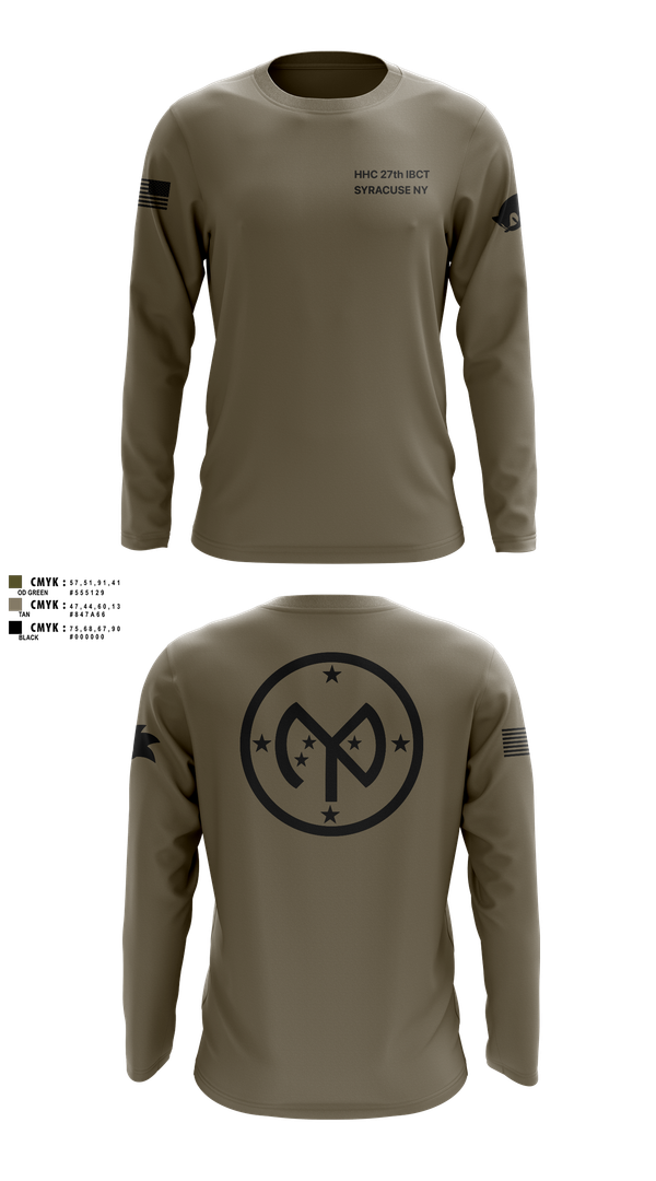 Long Sleeve Performance Shirt, 27 IBCT, , Teamtime, Team time, sublimation, custom sports apparel, team uniforms, spirit wear, spiritwear, sports uniforms, custom shirts, team store, custom team store, fundraiser sports, apparel fundraiser