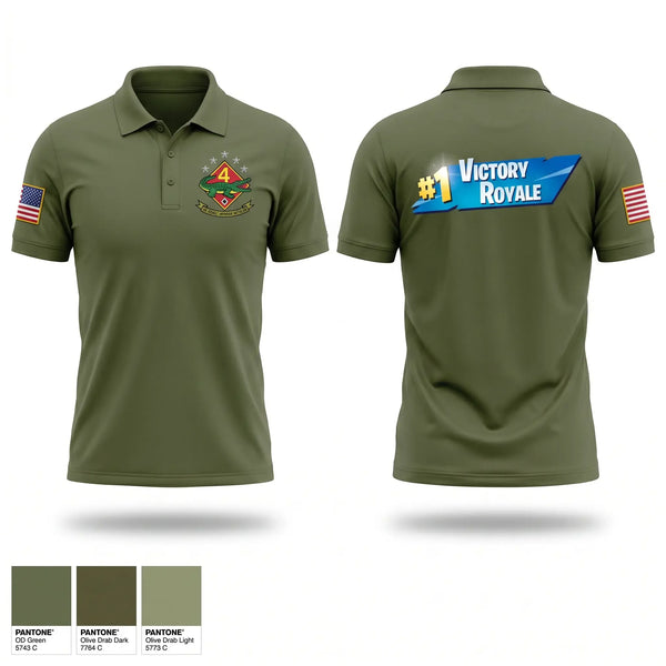 Short Sleeve Performance Polo, 4th AA BN, Marines, Teamtime, Team time, sublimation, custom sports apparel, team uniforms, spirit wear, spiritwear, sports uniforms, custom shirts, team store, custom team store, fundraiser sports, apparel fundraiser