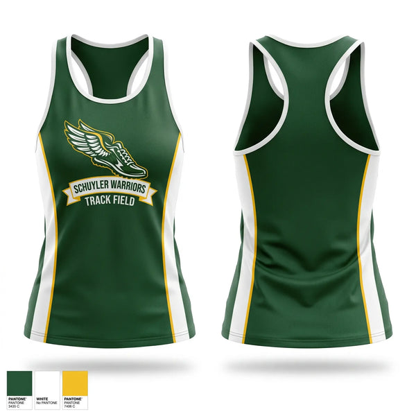 Mens Track Singlet, Schuyler High School, Track & Field, Teamtime, Team time, sublimation, custom sports apparel, team uniforms, spirit wear, spiritwear, sports uniforms, custom shirts, team store, custom team store, fundraiser sports, apparel fundraiser
