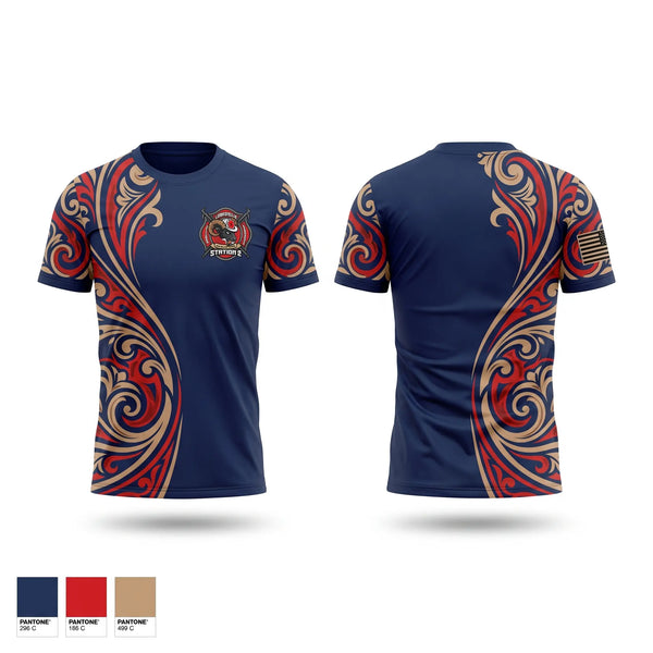 Short Sleeve Performance Shirt, Louisville Fire Rescue, Fire Department, Teamtime, Team time, sublimation, custom sports apparel, team uniforms, spirit wear, spiritwear, sports uniforms, custom shirts, team store, custom team store, fundraiser sports, apparel fundraiser