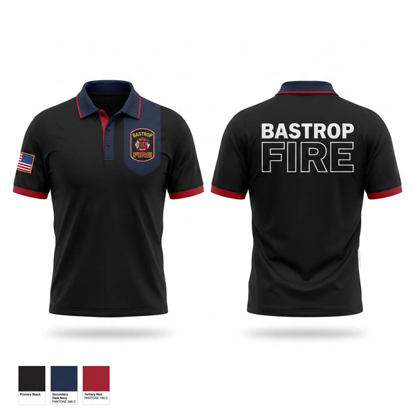 Short Sleeve Performance Polo, Station 1, Fire Department, Teamtime, Team time, sublimation, custom sports apparel, team uniforms, spirit wear, spiritwear, sports uniforms, custom shirts, team store, custom team store, fundraiser sports, apparel fundraiser