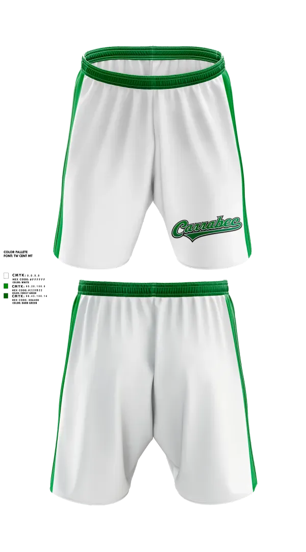 Athletic Shorts With Pockets, Carrabec Cobra'sCarrabec highschool, Baseball, Teamtime, Team time, sublimation, custom sports apparel, team uniforms, spirit wear, spiritwear, sports uniforms, custom shirts, team store, custom team store, fundraiser sports, apparel fundraiser