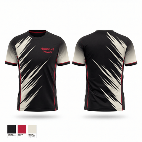 Short Sleeve Performance Shirt, House of Power, Rugby, Teamtime, Team time, sublimation, custom sports apparel, team uniforms, spirit wear, spiritwear, sports uniforms, custom shirts, team store, custom team store, fundraiser sports, apparel fundraiser